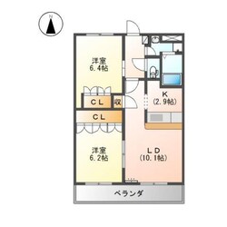 アルカディアＡ棟の物件間取画像